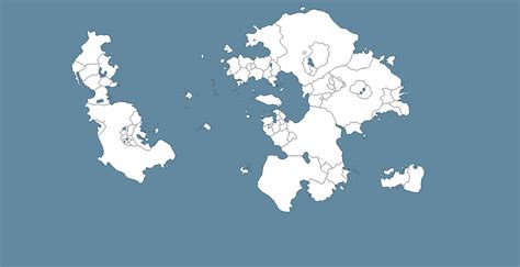Map Of Planet Prehistora With Borders Blank By Generalhelghast On