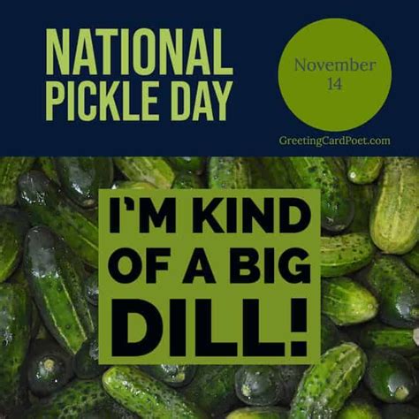 National Pickle Day Captions Quotes And Jokes For You To Relish