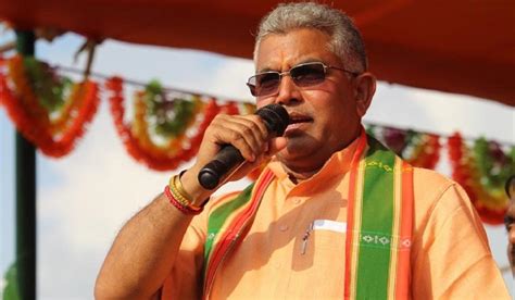 bjp censors ex bengal chief dilip ghosh asks him not to attack colleagues india tv