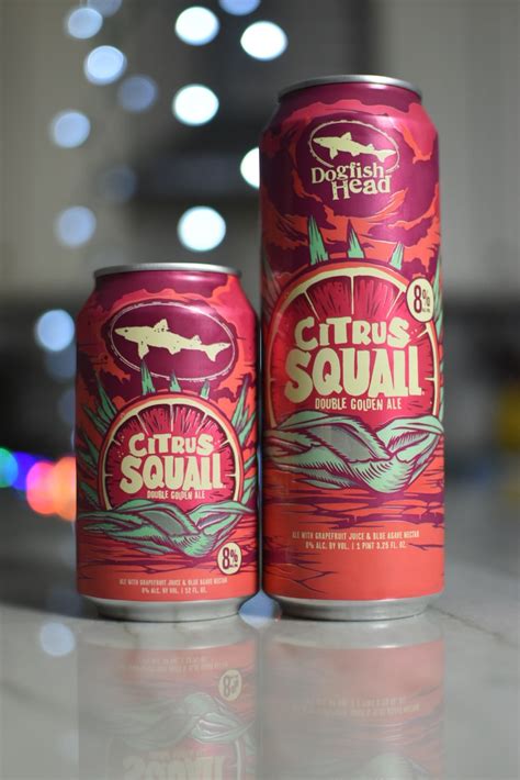 Dogfish Head Citrus Squall Double Golden Ale Review Its Just The