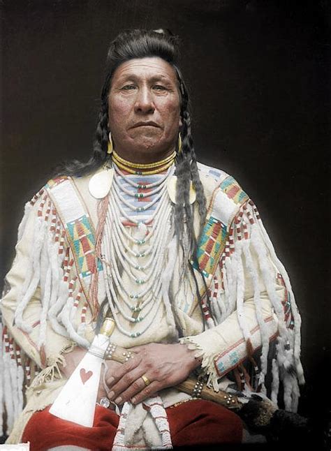 Incredible Th Century Portraits Of Native Americans Are Brought To Life In A Series Of