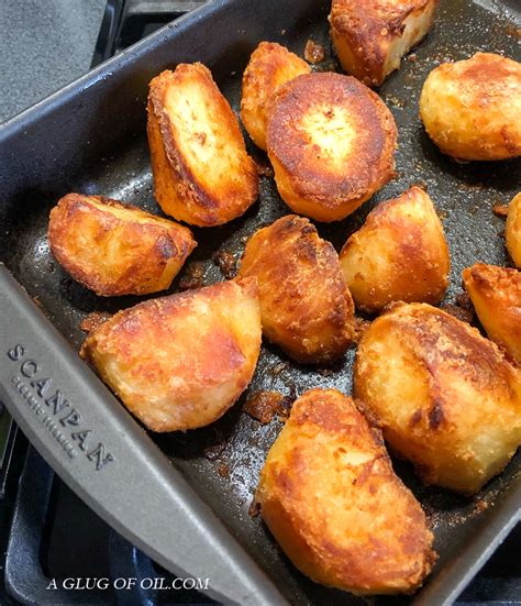 The Best Crispy Roast Potatoes A Glug Of Oil