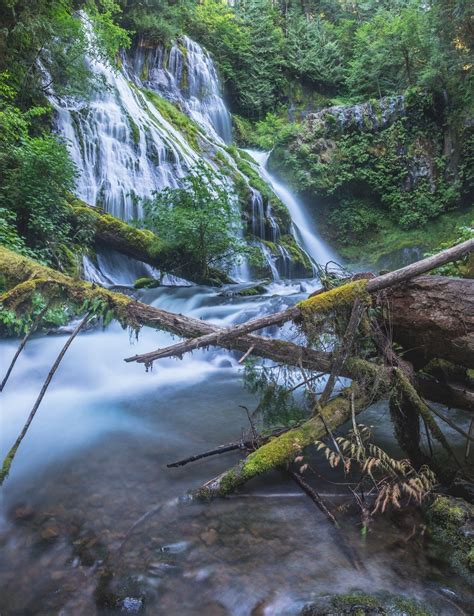 Panther Creek Falls In Washington Travel Photography Beautiful