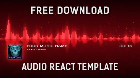 Audio React Visualizer After Effects Template [Free Download] - YouTube