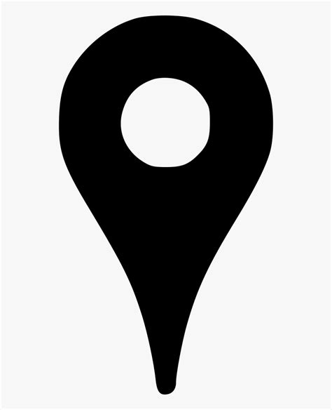 Maps App Icon Aesthetic Black Google Maps Location Logo Black And