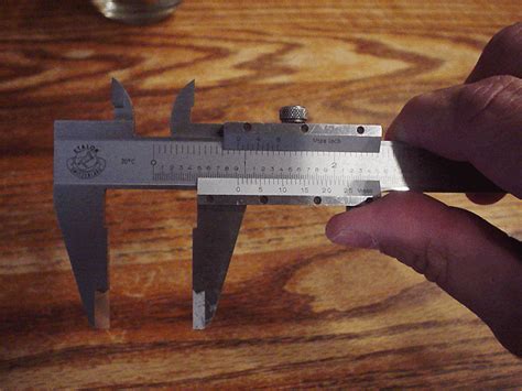 A vernier caliper is an instrument that measures internal or external dimensions and distances. How to Read a Vernier (caliper): 5 Steps