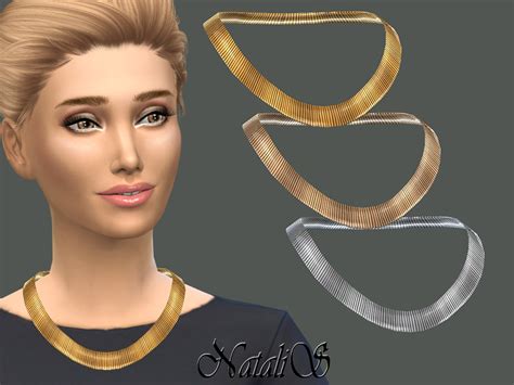 The Sims Resource Natalisflat Chain Necklace