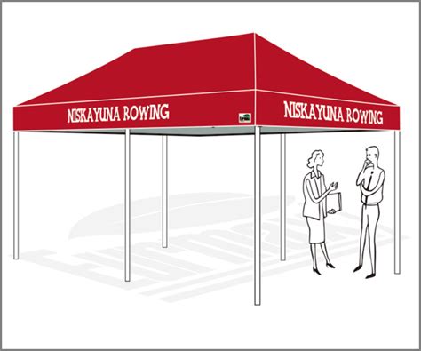 Portable with steel frame, carry bag, weight bags and stakes (10x10 canopy+frame). 10x20 Custom Pop Up Canopy NR C2077