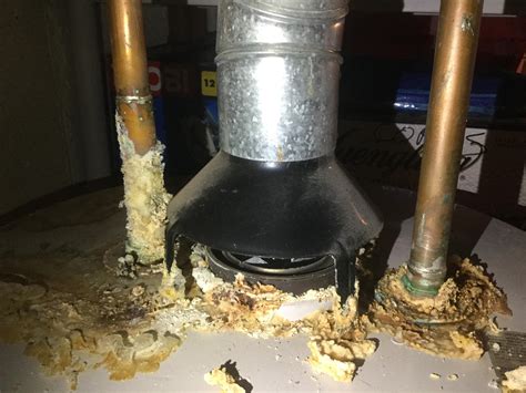 Many of the models we sell are energy star qualified. Is this galvanic corrosion? Water heater 15 yrs old. Any ...