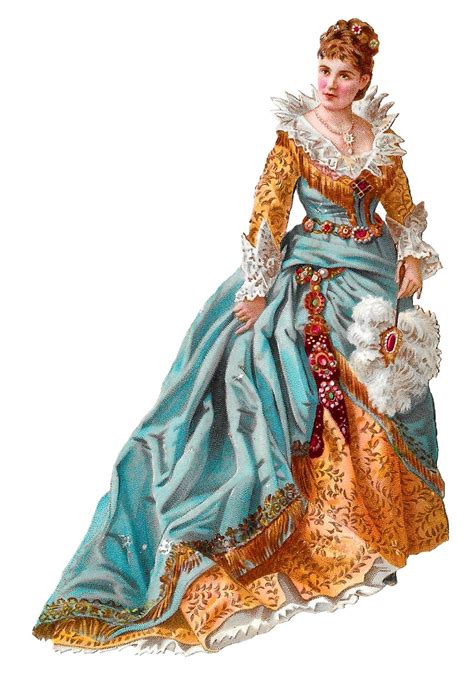 Victorian Dress Clip Art