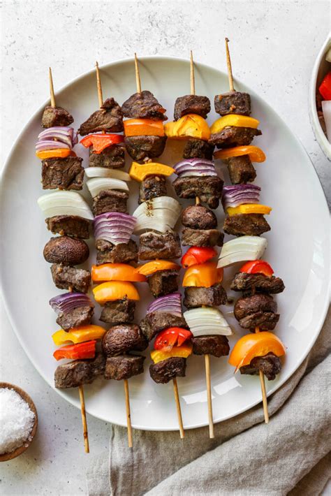 Oven Baked Marinated Steak Kabobs Small Farm Big Life