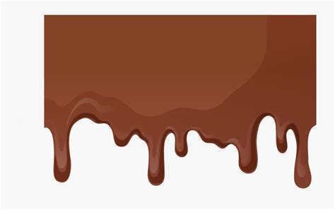Melted Chocolate Vector Png Free Transparent Clipart Clipartkey