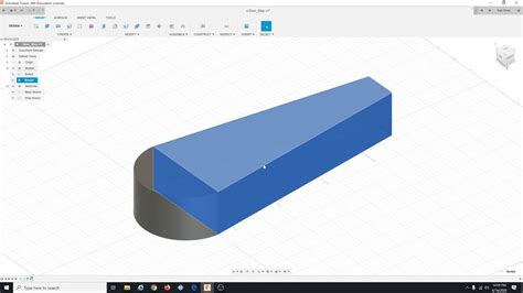 Fusion 360 Solids Tutorial 4 Youtube