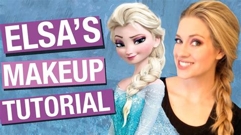 Elsa S Purple Makeup Tutorial Frozen Friday 8 Rotoscopers Youtube