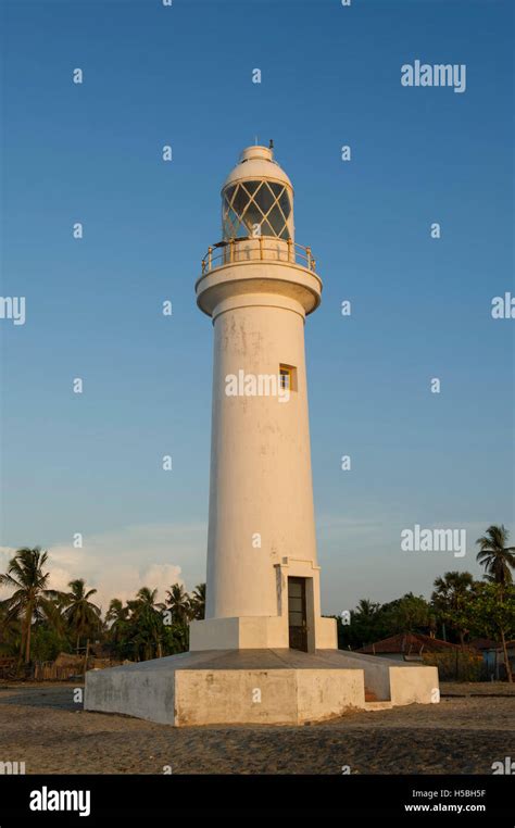 Lighthouse Talaimannar Mannar Island Sri Lanka Stock Photo Alamy