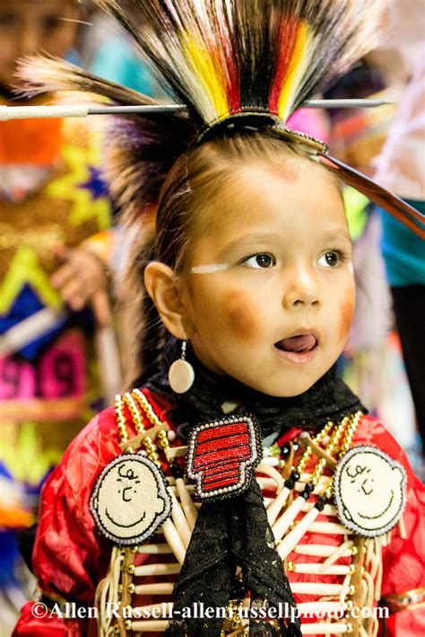 Gathering Of Nations Pow Wow Shawnee Kiowa Boy Traditional Dancer