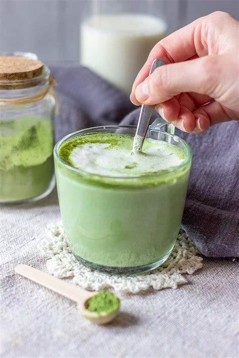 Matcha Green Tea Latte Antioxidant Rich Drink Perfect For Mornings