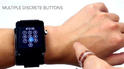 This Ring Turns Your Arm Into A Smart Watch Interface Mental Floss