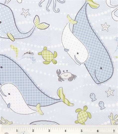 Nursery Fabric Under The Sea Animals At Nursery Fabric Sea