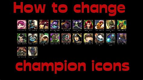 Tipps Und Tricks Champion Icons ändern League Of Legends Youtube
