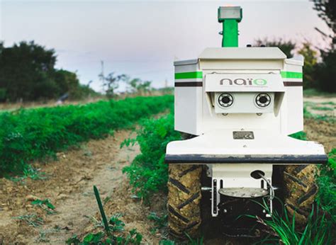 Oz Agricultural Robot With 3d Vision And Visual Odometer Naïo Technologies