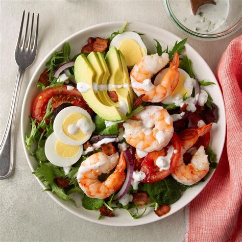 Shrimp Cobb Salad Recipe How To Make It Taste Of Home