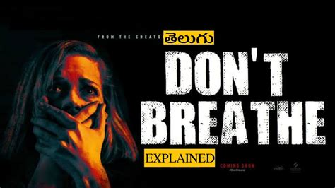 For leaked info about upcoming movies, twist endings, or anything else spoileresque, please but a killer should have killer and survival instincts, he should be concerned he'll be figured out and the end explains it. Don't breath movie ending explained in telugu |mohan ...