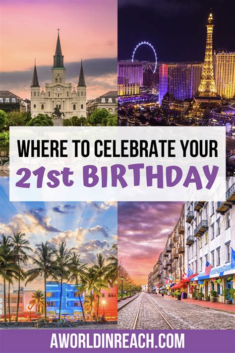 Famous Where To Go For Your 21st Birthday Ideas