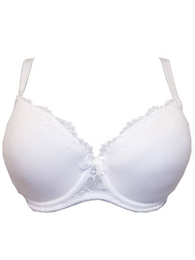 marks and spencer mand5 white lace trim underwired supima cotton bra size 34 to 38 b c d dd