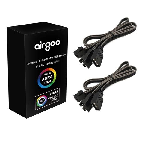 Buy Airgoo 4 Pin Rgb Spliter For Asus Aura Rgb Msi Mystic Light