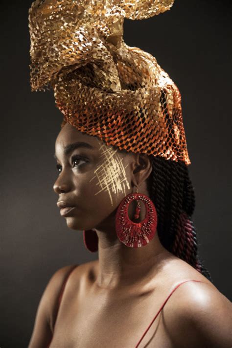 West African-inspired headdresses stun in this beautiful photo series collaboration | AFROPUNK