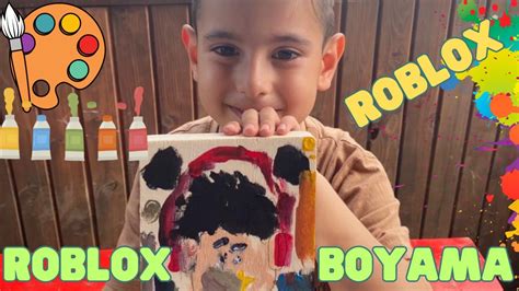 Doruk Roblox Boyuyor Doruk Paints Roblox Eğlenceli Boyama Videosu