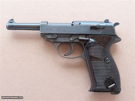 WW2 1944 Mauser BYF 44 P 38 Pistol In 9mm Luger Beautiful All