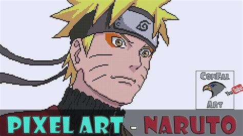 Pixel Art Naruto Uzumaki Naruto Shippuden Youtube