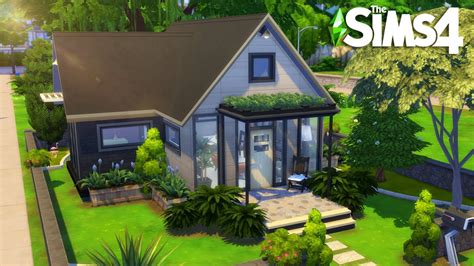 Casa Inicial Com Jogo Base Tiny House The Sims 4 Speed Build