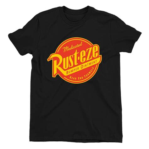 Disney Pixar Cars Rust Eze Logo Mens T Shirt Etsy