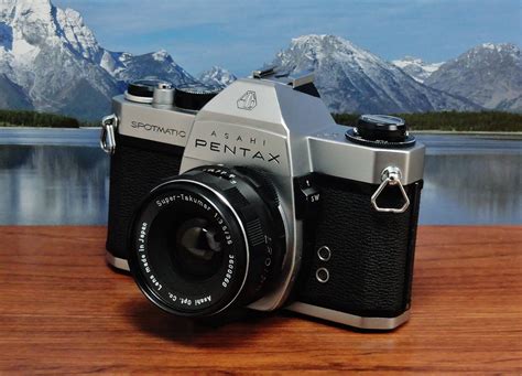 Vintage Asahi Pentax Spotmatic Spii 35mm Slr Film Camera M42 Etsy