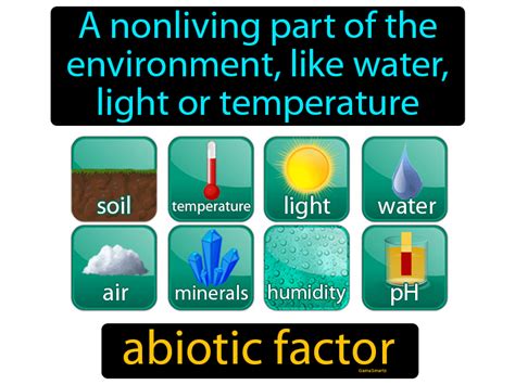 Abiotic Factor Definition And Image Gamesmartz