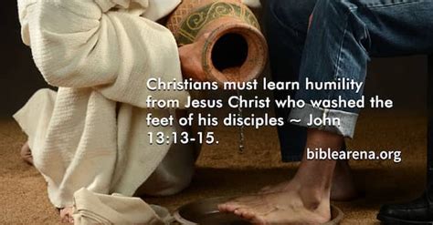 Christians Must Learn Humility Bible Arena