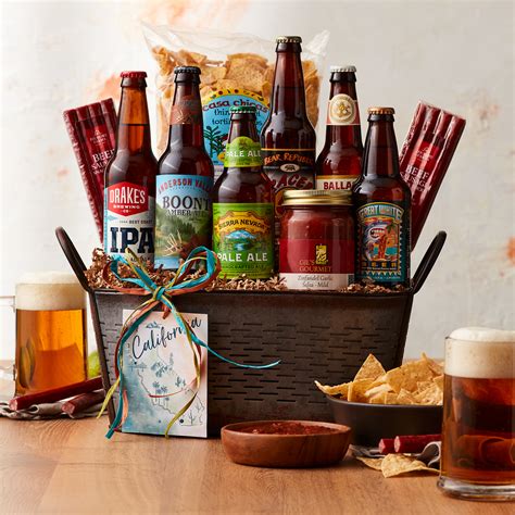 Maybe you would like to learn more about one of these? California Craft Beer Gift Basket | Hickory Farms