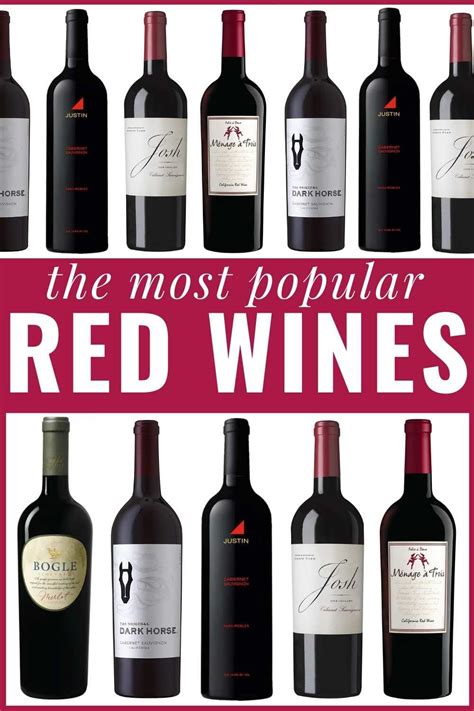 A Simple Guide Exploring Popular Red Wines To Help You Choose The Best