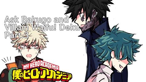Ask Bakugo And Villain Waifu Deku Pt3 My Hero Academia Comic Dub