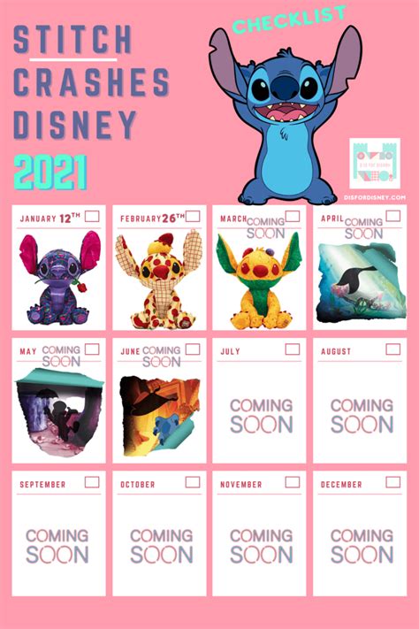 Stitch Crashes Disney Full Collection Pictures Release