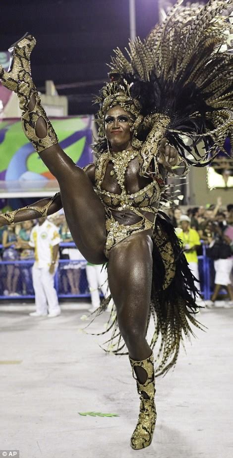 20 Photos Of Half Naked Brazilian Dancers In Sparkly G Strings And Skimpy Wears As They Flood The