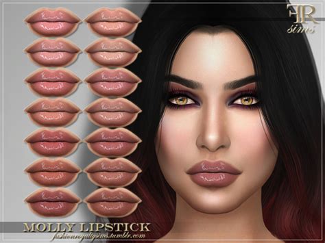 Frs Molly Lipstick By Fashionroyaltysims At Tsr Sims 4 Updates
