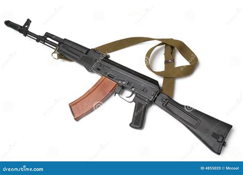 Russian Assault Rifle Ak 74 Kalashnikov Stock Photo Image 4855020