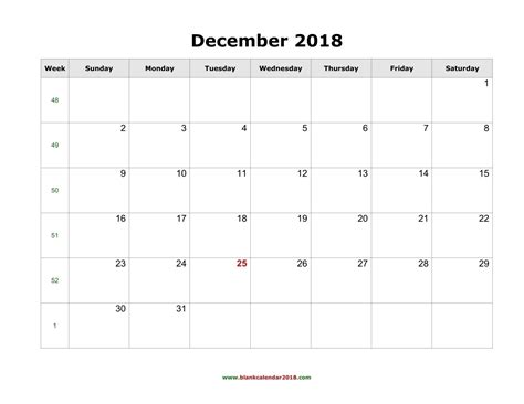 Free Printable Calendars With Boxes
