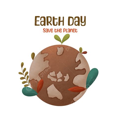Ilustración Del Día De La Tierra Png Logotipo Del Día De La Tierra