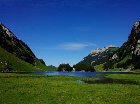 Seealpsee and aescher mountain hut in appenzellerland, swiss alps shot with dji mavic pro nikon d750 seealpsee is a lake in the alpstein range of the canton of appenzell innerrhoden, switzerland. Seealpsee (Wasserauen, AI) - schweizersee.ch