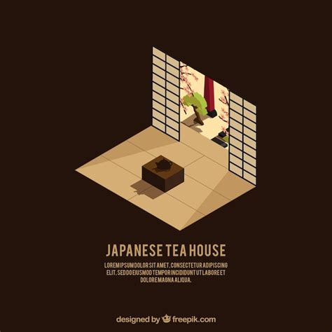 Free Japanese House In Isometric Style Nohatcc
